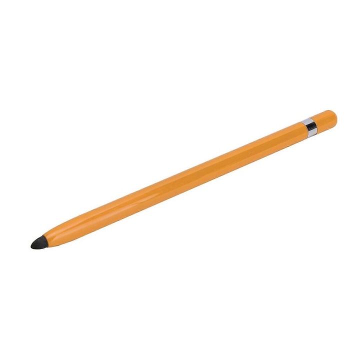 Stylet tactil portocaliu ABS sensibilitate inalta 14cm
