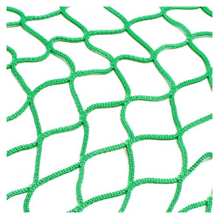 Plasa remorca 4x2 m, polipropilena, verde, rezistenta, 45x45 mm, 3 mm grosime