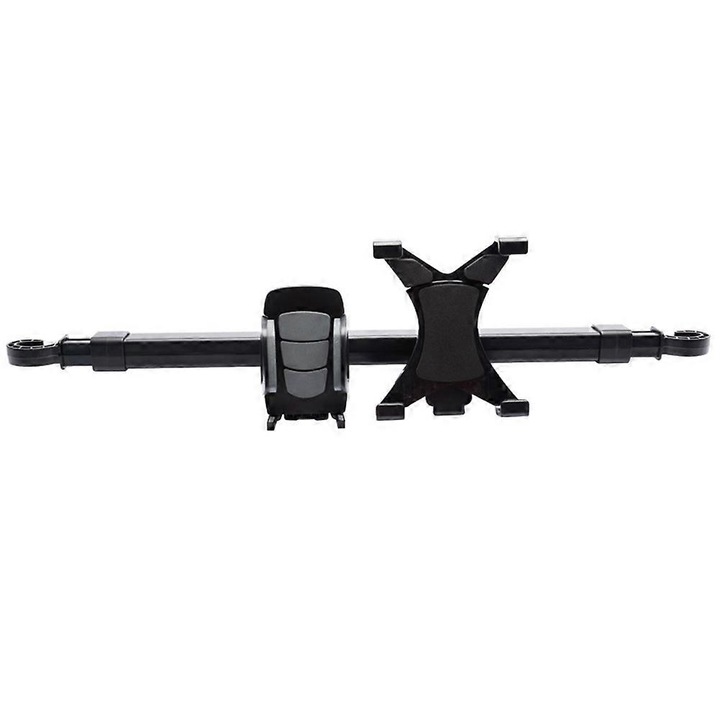 Suport auto universal pentru telefon si tableta, negru, 53x73cm