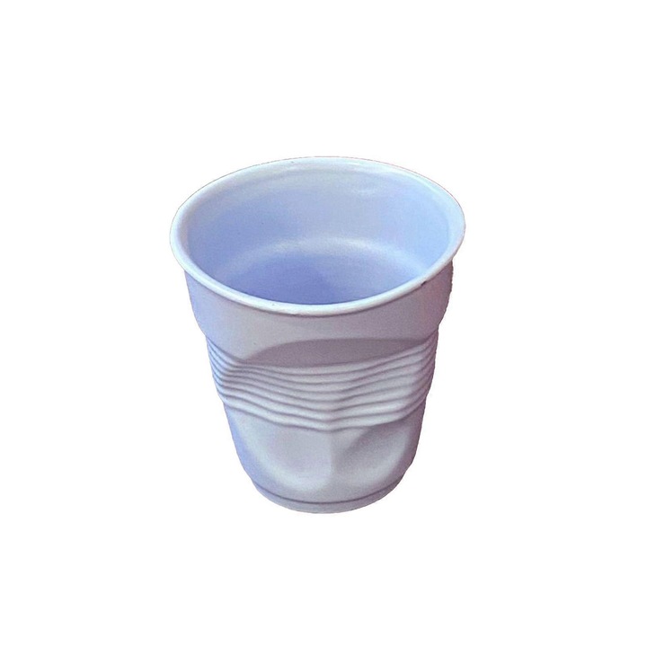 Kerámia bögre, 250ml, lila, szabálytalan forma