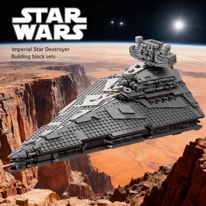Építőkészlet 2326 darab Imperial Star Destroyer többszínű 14+ év