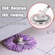 Coada mop metalica, sistem prindere rapida, reglabila, 25x10cm