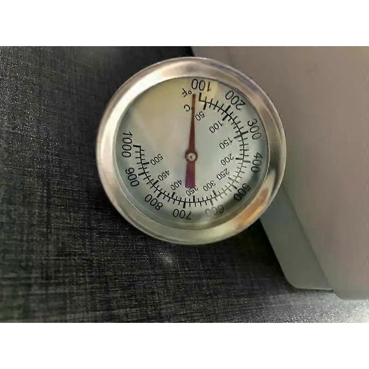Termometru gratar inox 52mm 50-400°C 40g