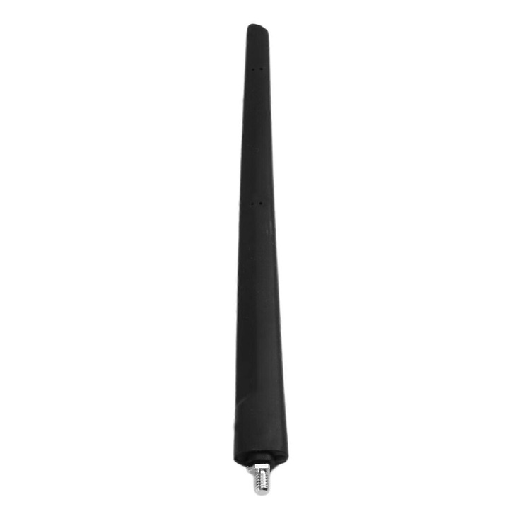 Antena radio auto, negru, 21.4cm, metal si plastic, filet M6
