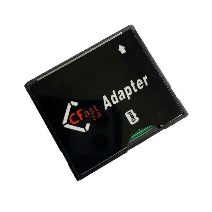 Adaptor card TF la CFast2.0 negru 1x plastic