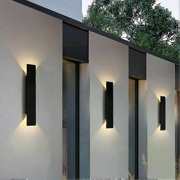 Aplica perete LED modern nordic aluminiu impermeabil 9.8x3w 20.5x6w 41x18w 61x24w