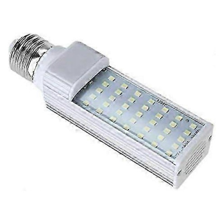 Bec LED 7W E27 alb pentru acvariu 35x124mm aluminiu