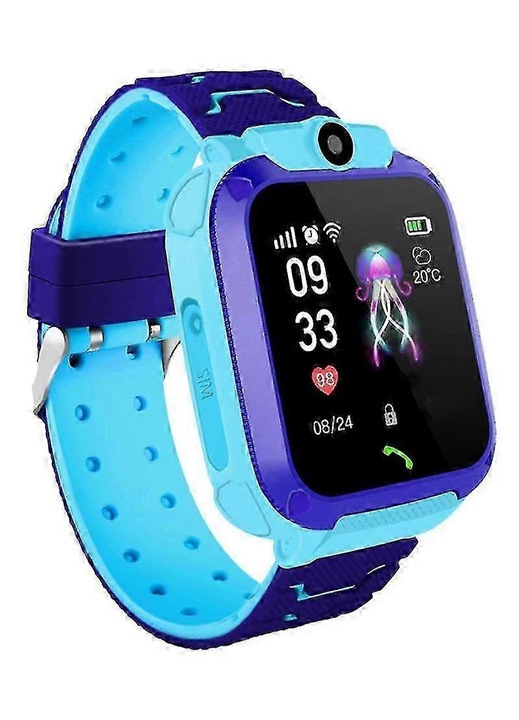 Gyerek okosóra 4G GPS, SOS, videóhívás, IP67, 1.44"