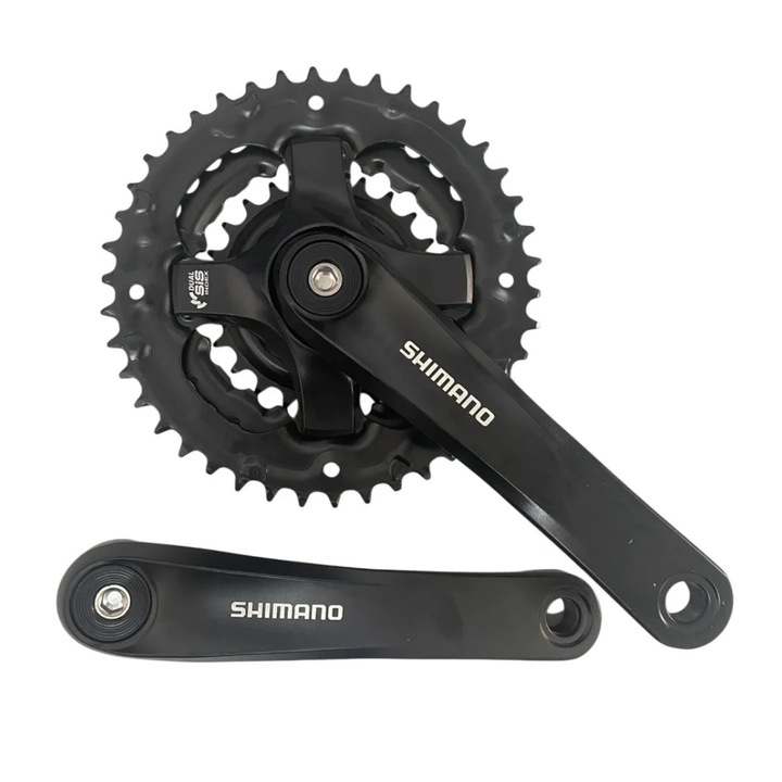 Pedál Shimano Tourney FC-TY501 42X34X24T 170mm, fekete (AFCTY501C244XLB)