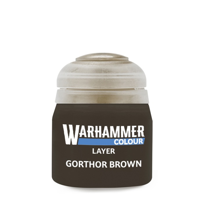 Vopsea Layer Gorthor Brown, Warhammer Colour, 12ml