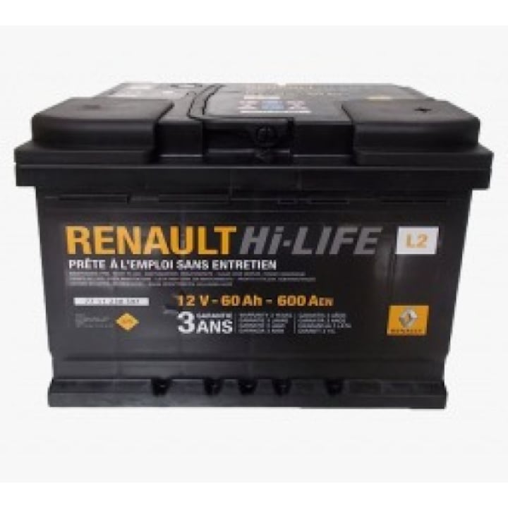 Baterie auto Renault Hi-Life 60Ah 12V 7711238597