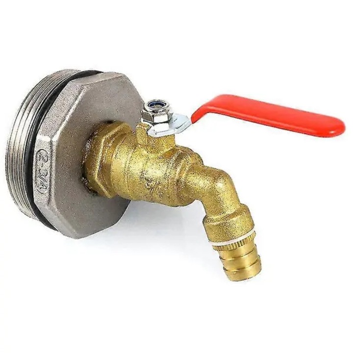 Robinet alama 2 inch cu garnitura EPDM pentru butoi 208L metalic