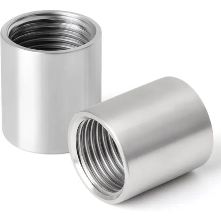Egyenes rozsdamentes acél fitting 304, 5 db-os készlet, 1 hüvelyk, 20 bar