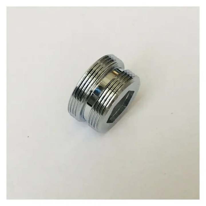 3 db víztisztító adapter készlet, sárgaréz, ezüst, 12.5x23.7mm