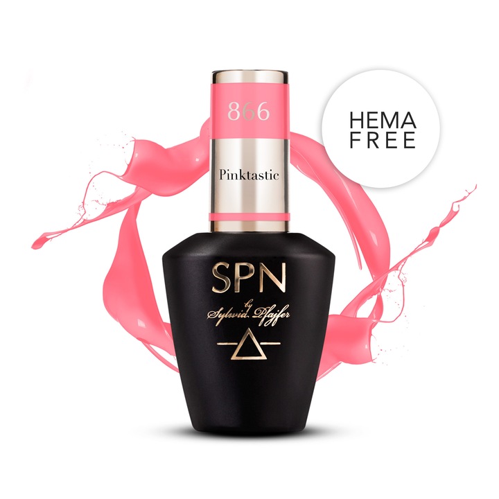 SPN Nails Pinktastic féltartós körömlakk, rózsaszín, 8ml