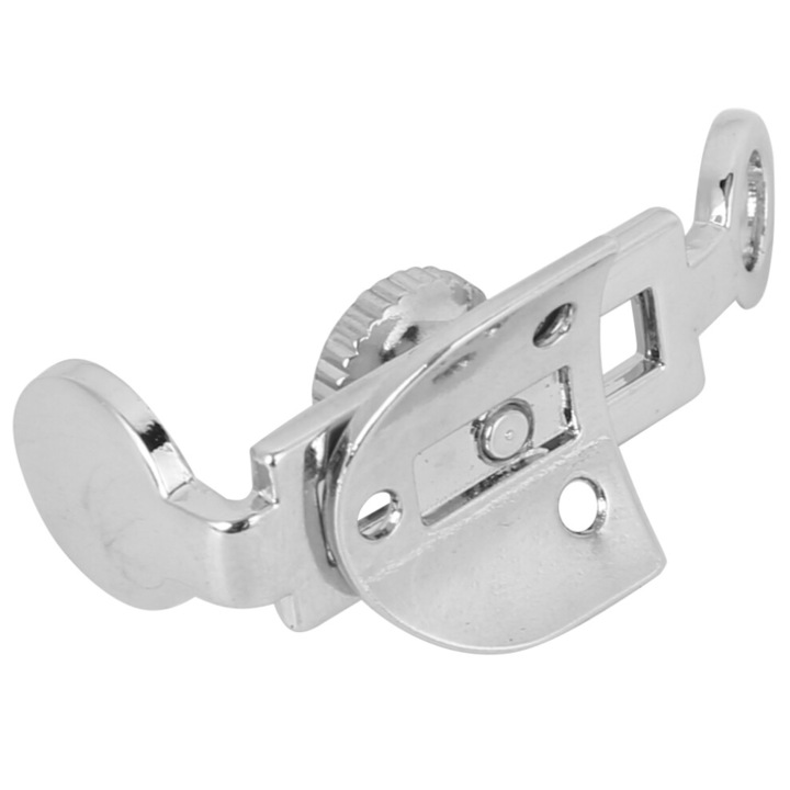 Suport deget clarinet, metalic, reglabil, argintiu, cu protectie siliconica