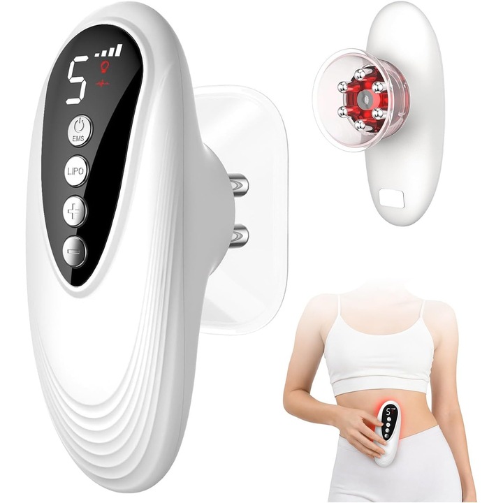 Aparat masaj 3 in 1 multifunctional, anticelulitic, vid, portabil, diverse marimi