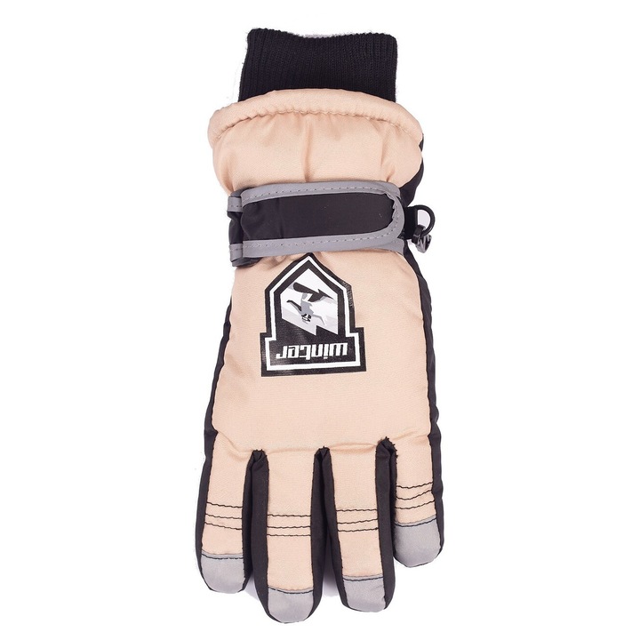 YOCLUB REN-0338C sportkesztyű bézs 18cm bélelt