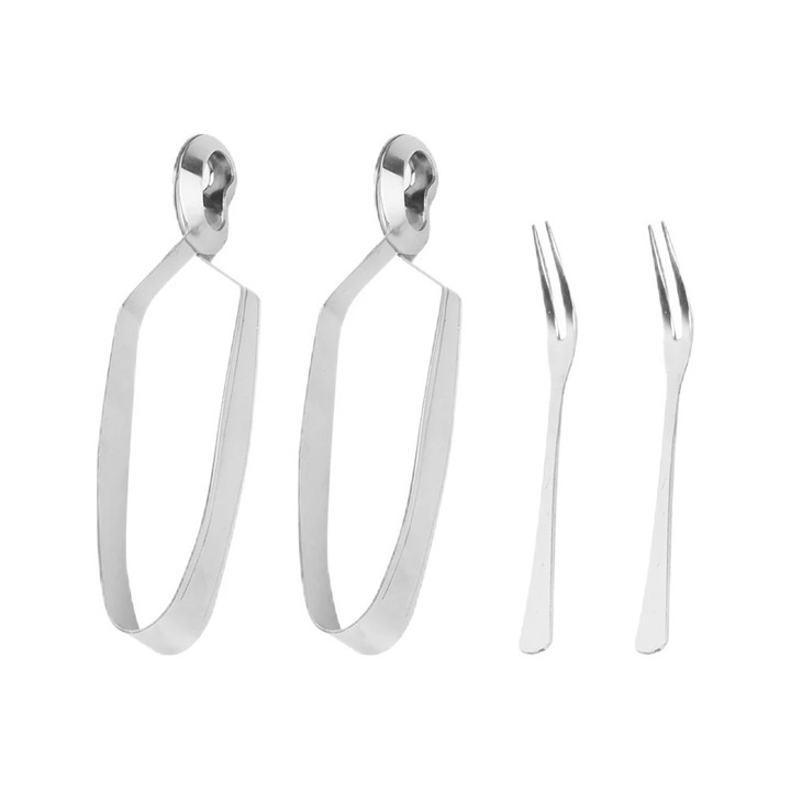 Tacamuri din otel inoxidabil set