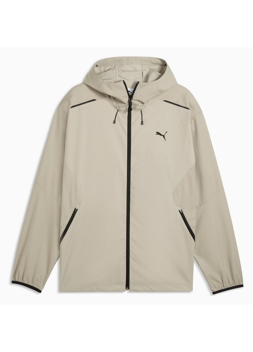 Мъжко яке Puma PUMATECH RELAXED, технология windCELL, регулируема качулка, бежово, технически материал