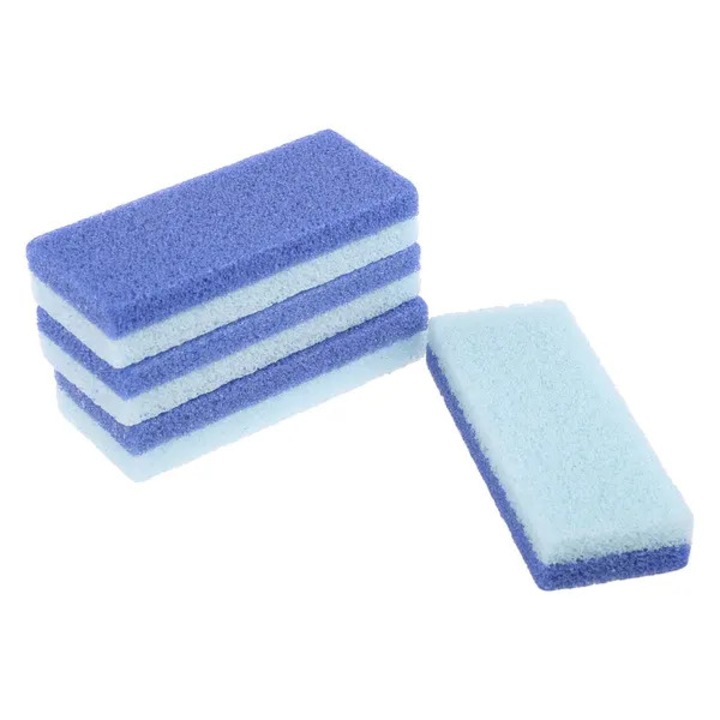 4 darab lábápoló reszelő készlet, 2 szint, kék, 12x5x2,5cm