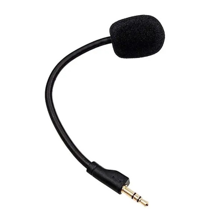 Gaming mikrofon 3.5mm, fekete, 16cm, 2 darabos szett