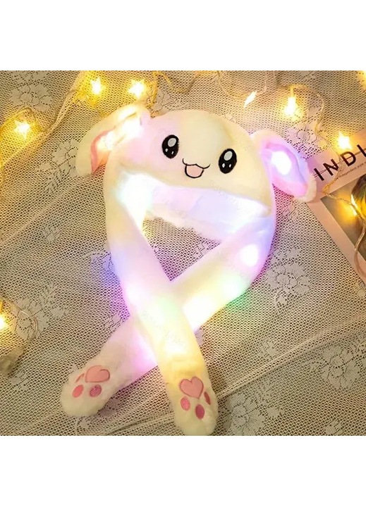 Accesoriu urechi de ie, moale, luminoase, miscare, multicolor, copii