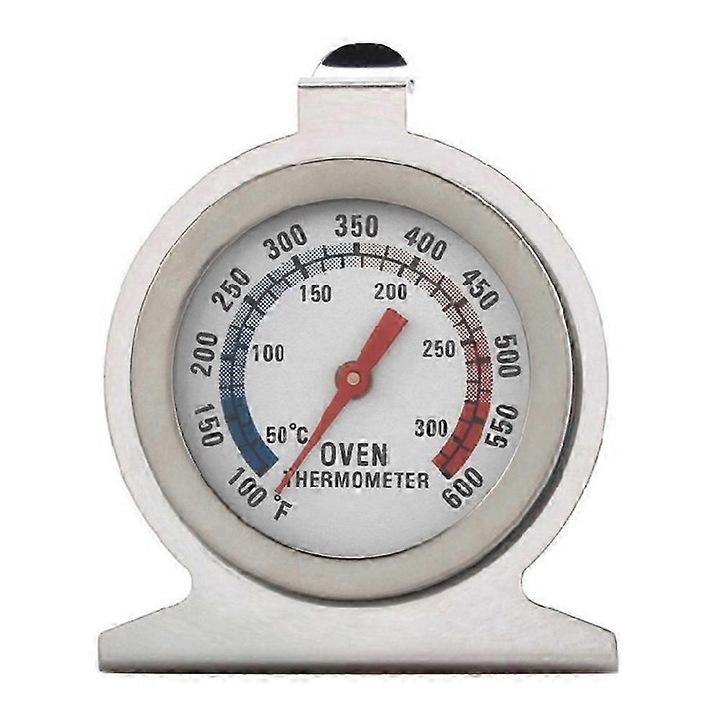 Termometru bucatarie, grill, inox, 50-300°C, cadran mare