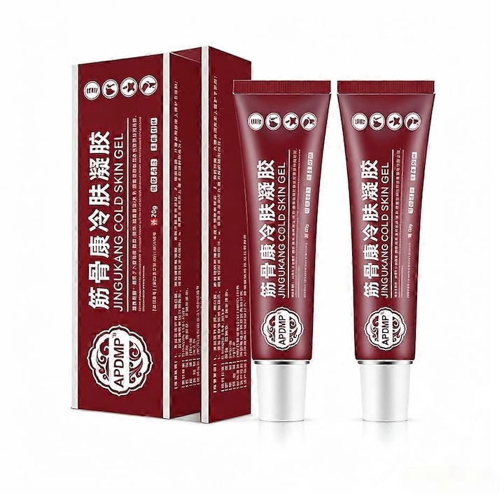 Gel rece pentru masaj, 20g, set 2 buc, calmant, pentru muschi si articulatii, incolor