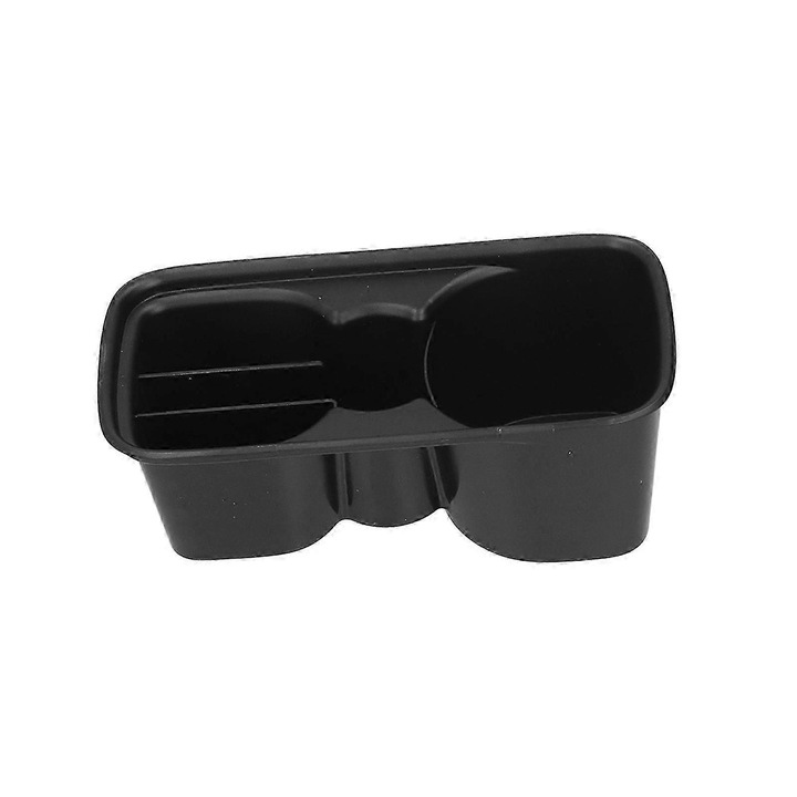 Cutie depozitare suport pahar auto pentru Land Rover Defender 90 110 2020-2022, ABS, negru