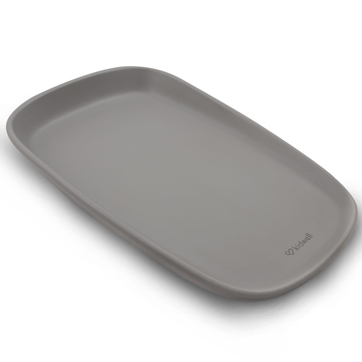 Saltea schimbat scutece Kidwell TIBI moale gri 50x70cm antiderapanta