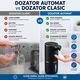 Dozator automat de sapun spuma KODALI M1, senzor de miscare fara atingere, 4 niveluri de dozare, baterie reincarcabila 1200mAh, autonomie pana la 2 luni, USB-C, rezervor 350 ml, montaj pe perete, ideal pentru baie, bucatarie, hotel sau birou, negru
