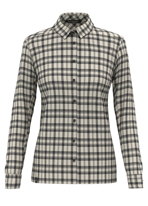 Salewa Fanes Flanel női ing, többszínű, pamut, kockás mintás, hosszú ujjú, S INTL