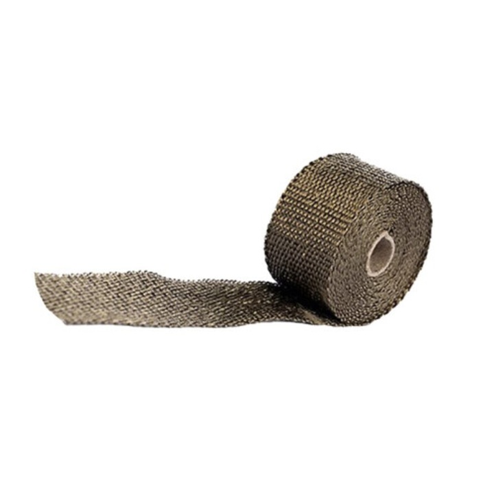 Banda termorezistenta pentru tevi 5m cu 2 cleme, protectie cos soba antiarsura
