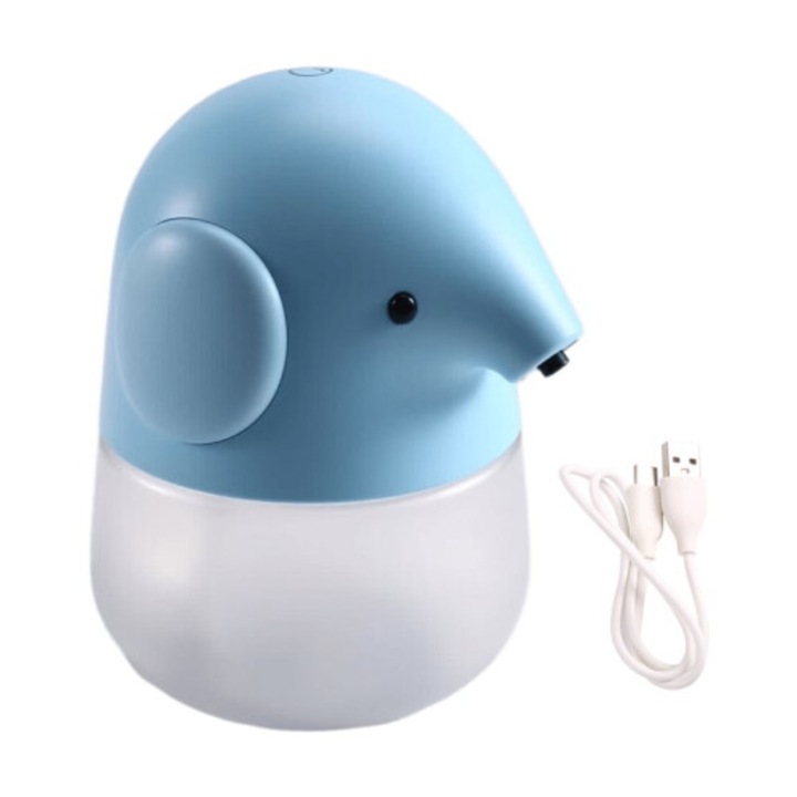 Dispenser automat spuma sapun, 300ml, impermeabil, fara atingere, pentru copii