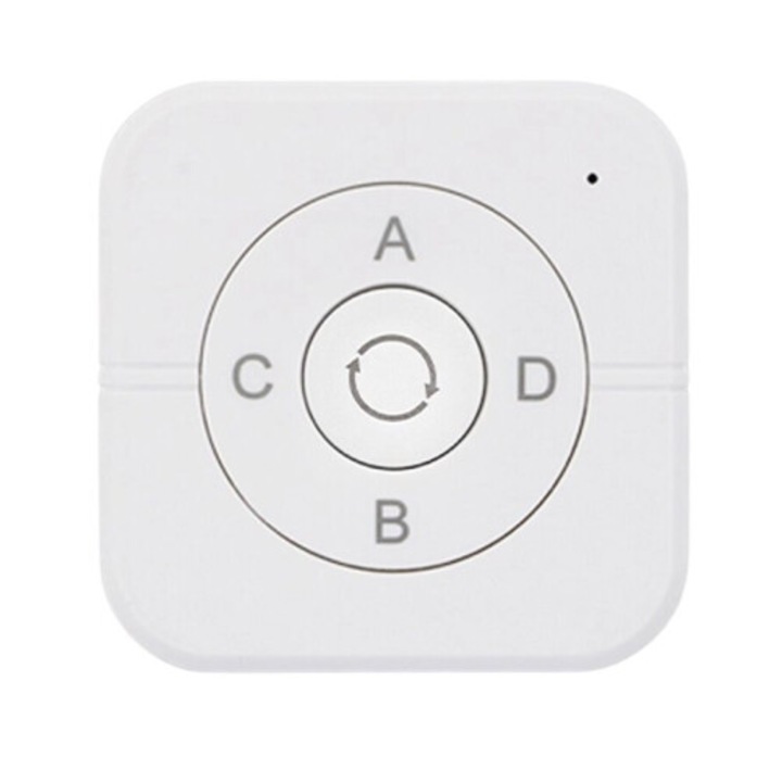 Telecomanda wireless 5 taste LED 433MHz pentru perdele electrice ventilatoare