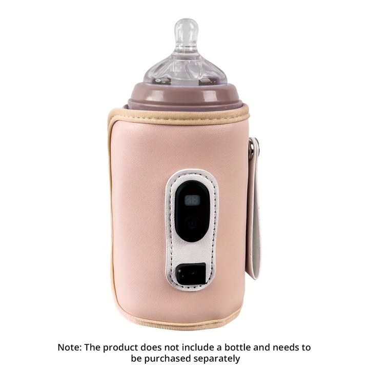 Geanta termica incalzitor sticle portabil control USB digital 36V