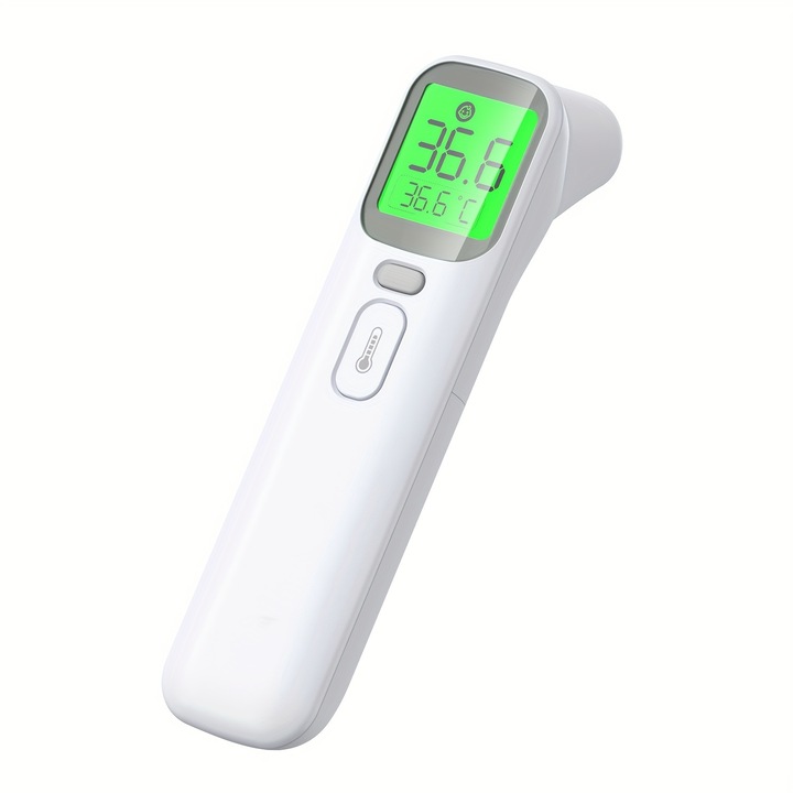 Termometru digital multifunctional, plastic, afisaj color, 36V, pentru copii 3+ ani