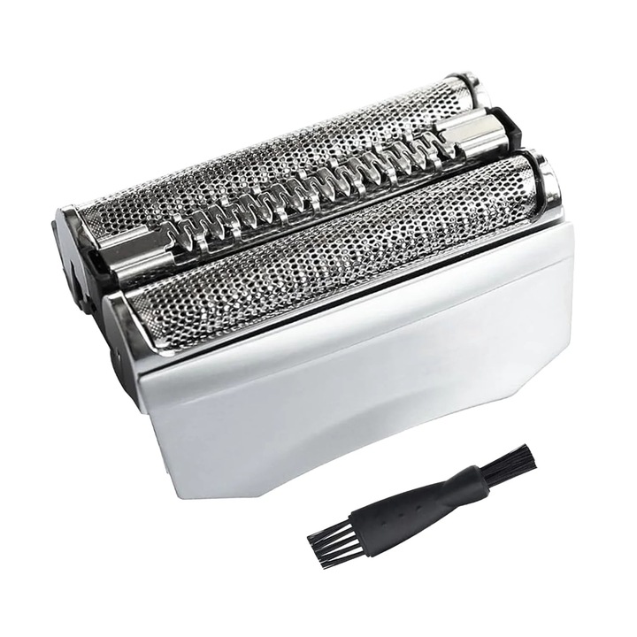 Cap de schimb lame si perie curatare pentru aparat de ras electric Series 7, alb, set 2 piese