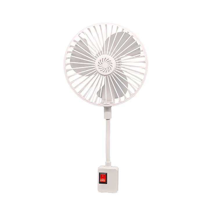 Ventilátor 3 tűs csatlakozóval, réz motor, csendes, védőrács, illatosító, rugalmas