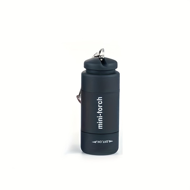 Lanterna portabila ZYBLSSBB USB mini, luminozitate puternica, negru