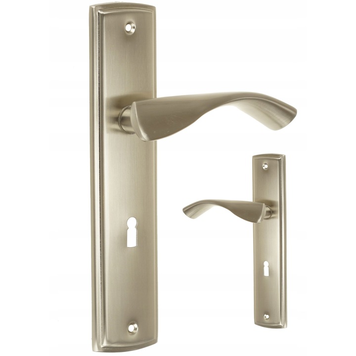 Set manere usa Km Express Bilbao, universal, nichel, 72x245x54mm