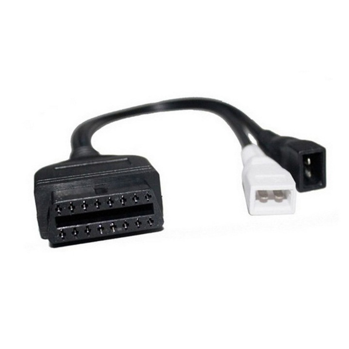 Cablu diagnostic dual OBD2 2 pini, negru, universal