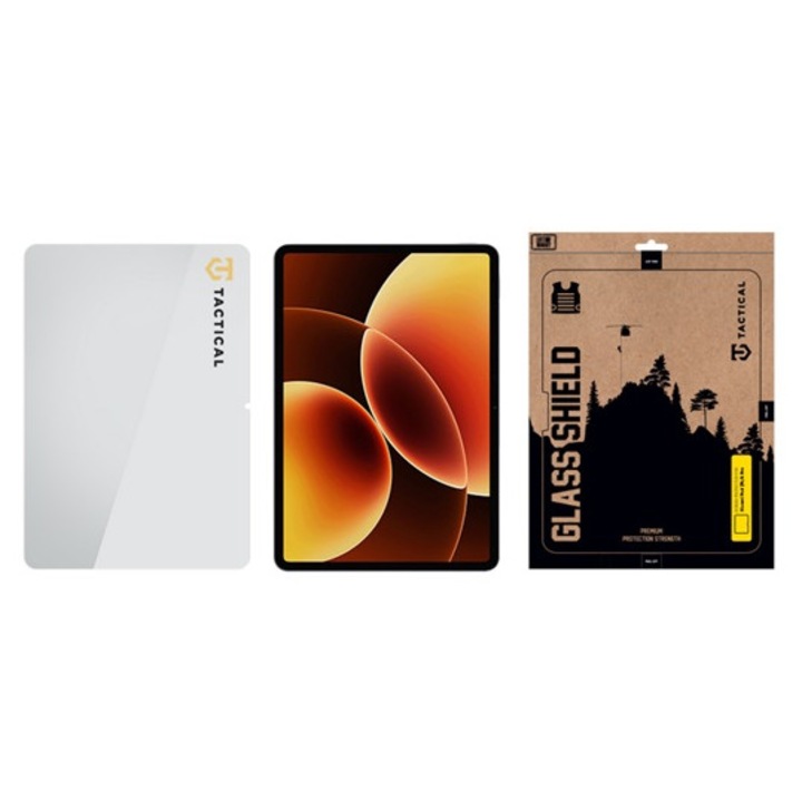 Tactical glass shield képernyővédő üveg, 2.5d, 0.33mm, 9h, átlátszó, kompatibilis: Xiaomi Pad 8 Pro / Pad 8 / Pad 7 Pro