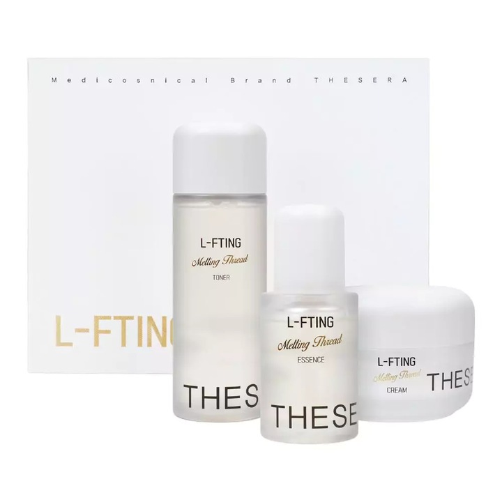 THESERA L-FTING szett, arcmaszk, azonnali lifting hatás, normál bőrtípus, 100ml+30ml+30ml