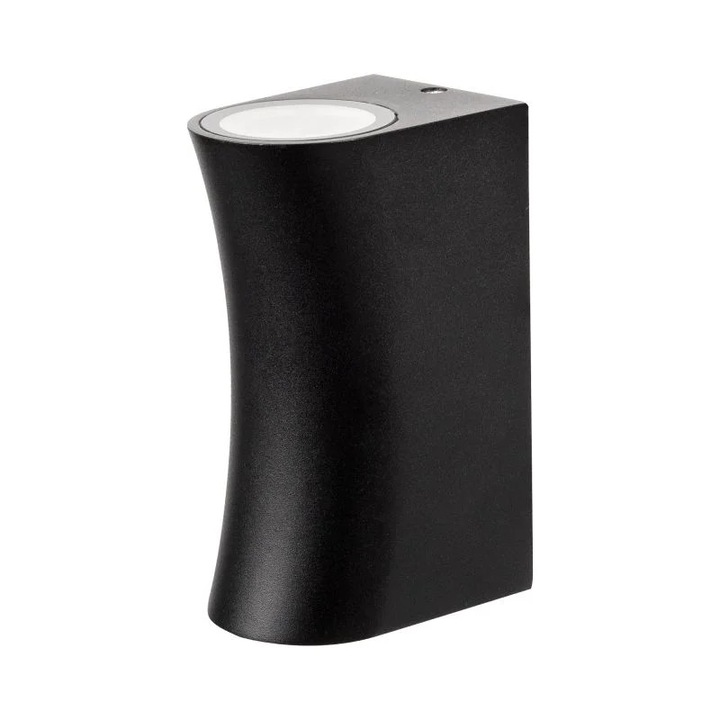 Външна апликация Scope, 2 x GU10, черна, 15см