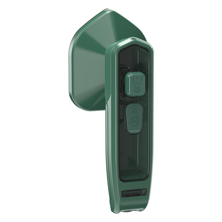 Fier de calcat cu aburi vertical mini portabil, incalzire rapida, alb, compact