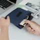 Kwmobile kábelrendező táskák, ütés- és karcolásálló, neopren és textil, kék