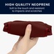 Kwmobile kábelrendező táskák, ütés- és karcolásálló, neopren és textil, piros