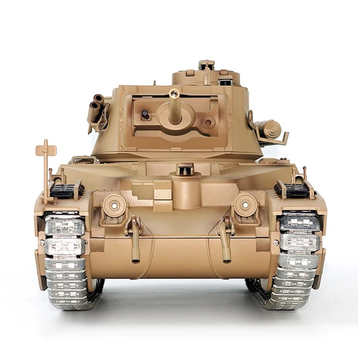 Танк RC Matilda Mk III/IV, модел 1:16, дистанционно 2,4G, дим и звук, оръдие със стрелба, обновена RTR версия
